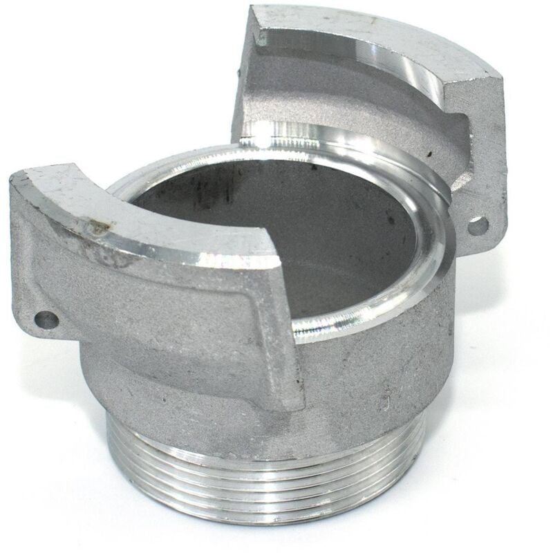 Demi raccord symétrique Guillemin, pompier, sans verrou à douille filetée mâle DN 40 x 2'' BSP