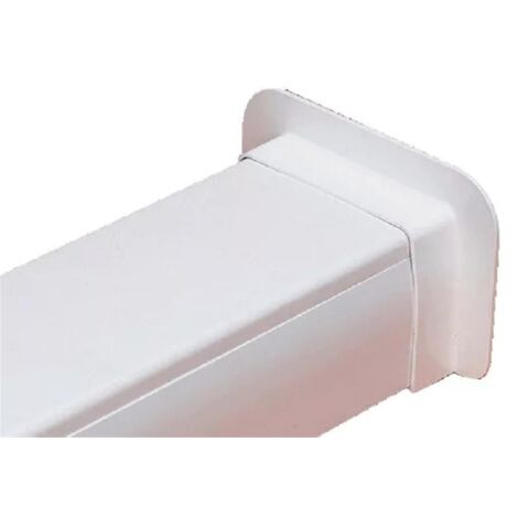 Demi rosette murale Super Optimal - 80 x 60 mm