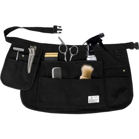 Demi-tablier de jardinage, tablier de taille, outils de jardinage, sac de ceinture, ceinture de taille réglable pour les jardiniers de ménage, tablier en toile demi-taille