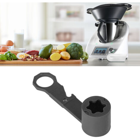 Demontageschlüssel für Vorwerk TM5, TM6 und TM31 Standmixer, schwarzes ABS mit ergonomischem Griff