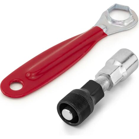 Démonte-manivelle de vélo, adapté aux boîtiers de pédalier/manivelles coniques, comprend une clé et des outils de vélo.