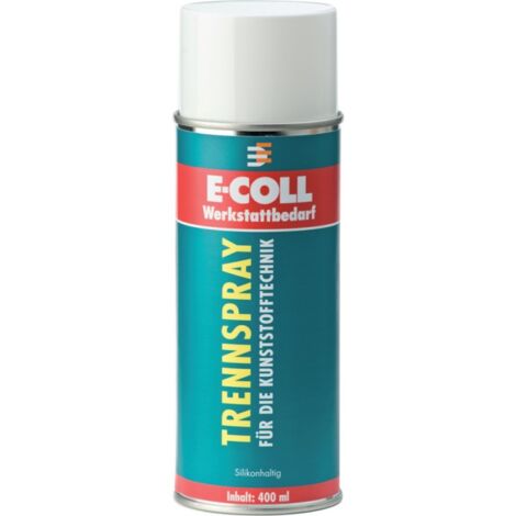 Démoulant pour plastique 400ml E-COLL (Par 12)