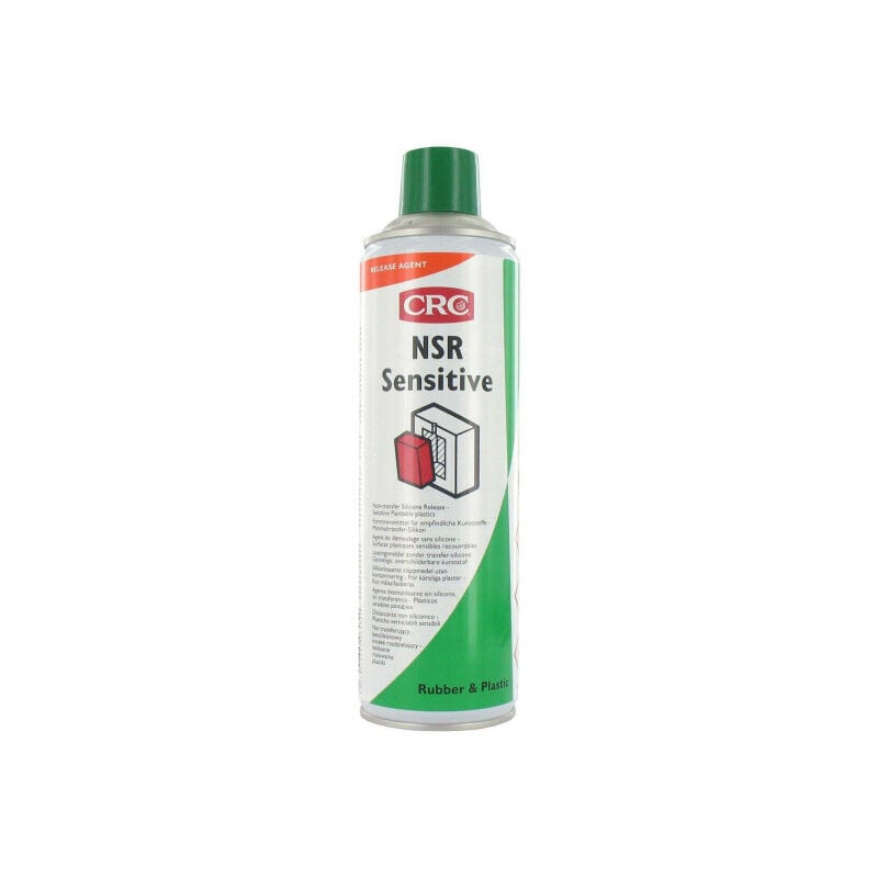 Démoulant spray NSR Sensitive CRC - pour plastiques et caoutchouc - 500 ml - Incolore