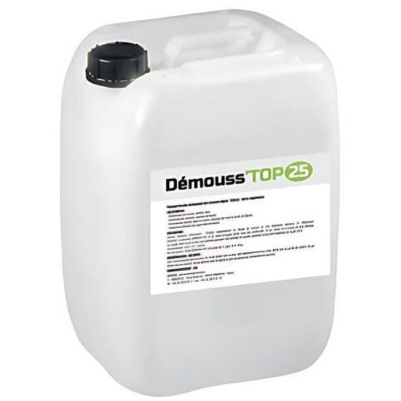 Démouss'top 25 - démoussant non agressif - 25 Litres
