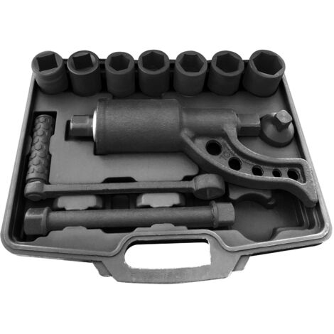 Démultiplicateur de couple r1:58 4800nm + 6 douilles + 2 adaptateurs 1" PL - OM 4535 - CLAS Equipements