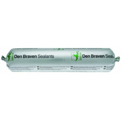 Den Braven – Mastic polyuréthane blanc 400ml – Pour joints d'étanchéité et de dilatation – Résistant à l'eau et aux graisses – Application de +5°C à +40°C