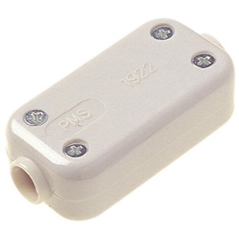 Dencon 2 Terminal Fixed Connector 5A White for Wiring