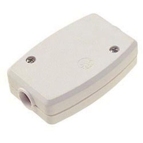 Dencon 3 Terminal Fixed Connector 13A - Durable Plastic
