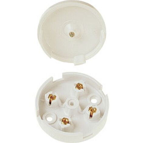 Dencon 4 Terminal Junction Box 5A White - Reliable & Safe