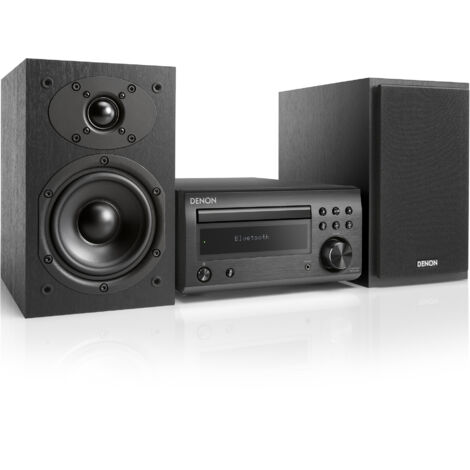 Denon D-M41DAB Mikrosystem - DENON - CD / MP3-Player - Bluetooth - Digitalradio - Schwarz