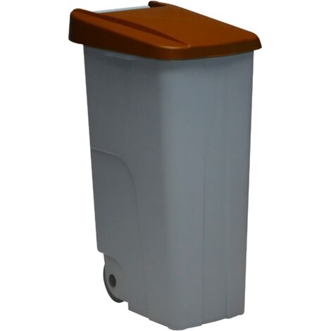 Denox Conteneur Eco, 110 L, Marron Polypropylène, Unique