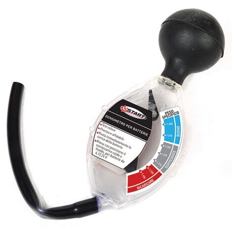 Densimetro batteria 6/12/24V auto test preciso ed affidabile