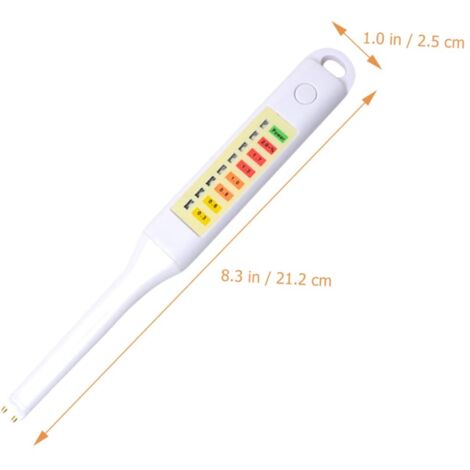 Densitometro di sale Tester digitale per acqua della piscina Kit per test dell'acqua dell'acquario Tester del sale per piscina Tester del sale per acqua Tester del contatore dell'acqua
