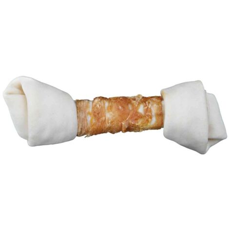 Dentafun osso annodato con pollo Offerta Multipack 6 Pezzi: 15cm 70gr.