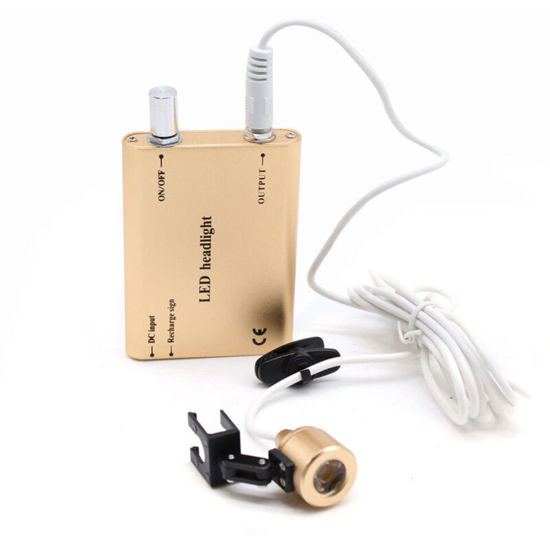 Dentaire led Projecteur lampe de tête pour loupe loupe dentaire jaune 220v