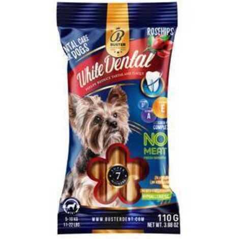 DENTAL STICK GUSTO ROSA CANINA 110G - 20 pezzi