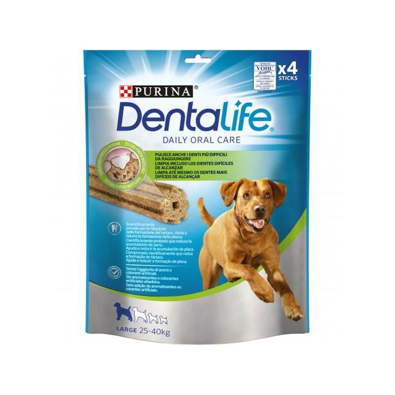 

DENTALIFE Snack dental perro grande 142g