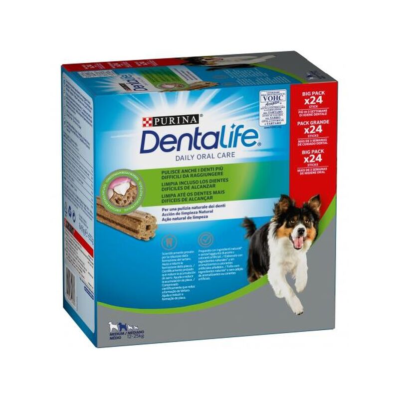 

Snack dental perro mediano 42 sticks - Dentalife