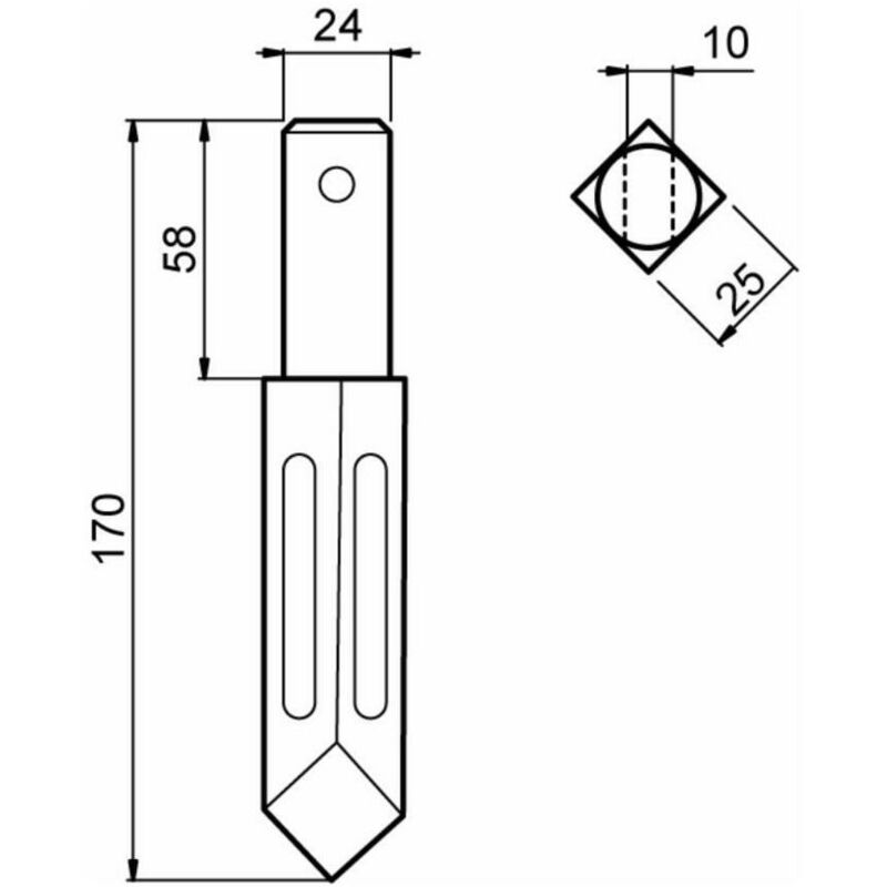 Image of Dente adattabile falc,rau riferimento originale E23374 11611
