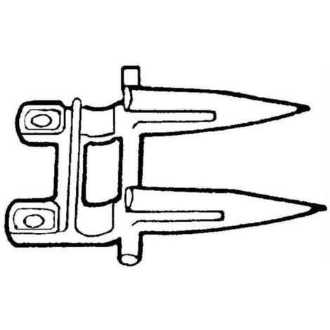Dente doppio adattabile New Holland 379720930