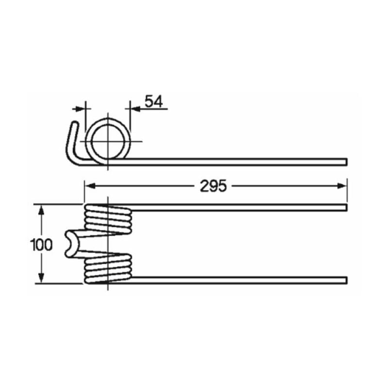 AMA - Dente ranghinatore adattabile Bicieffe filo 8