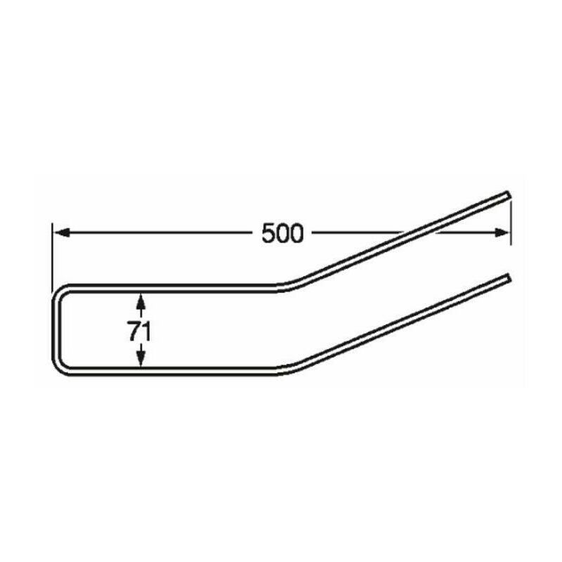 Image of Dente per rastrello adattabile acma e comap 60863