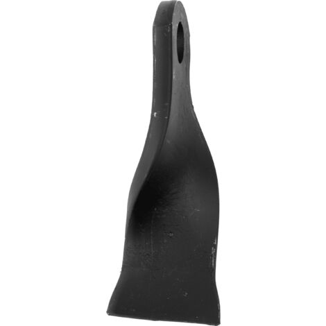 Dente per trincia girato lunghezza 160mm piatto 50x10
