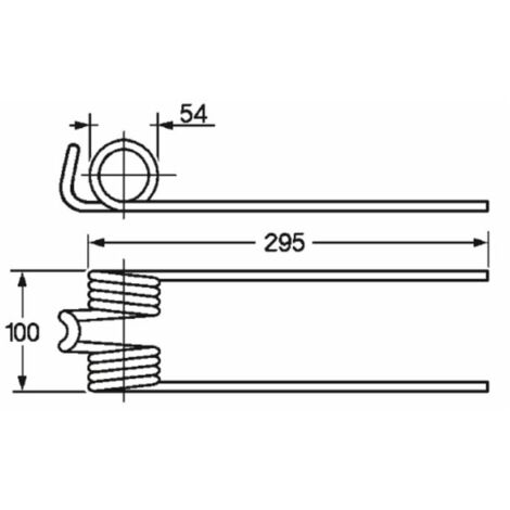 Dente ranghinatore adattabile Bicieffe filo 8