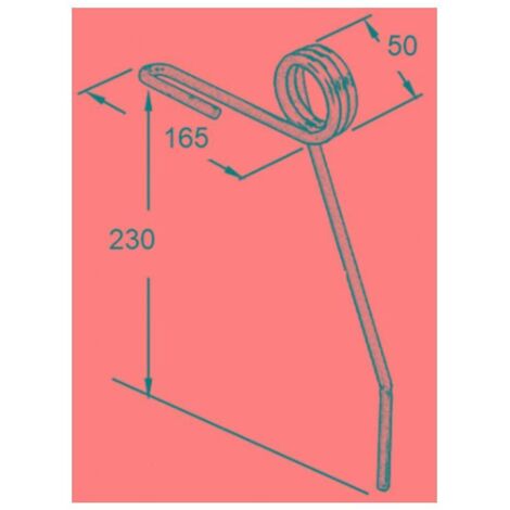 Dente seminatrice corto adattabile Mascar filo 7