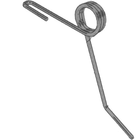 Dente seminatrice posteriore sx Ø 7mm adattabile Aba