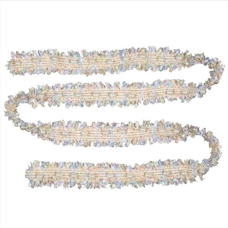 Dentelle Bordure 2 Yards DIY Décoration Maison Tissu Accessoire Clair