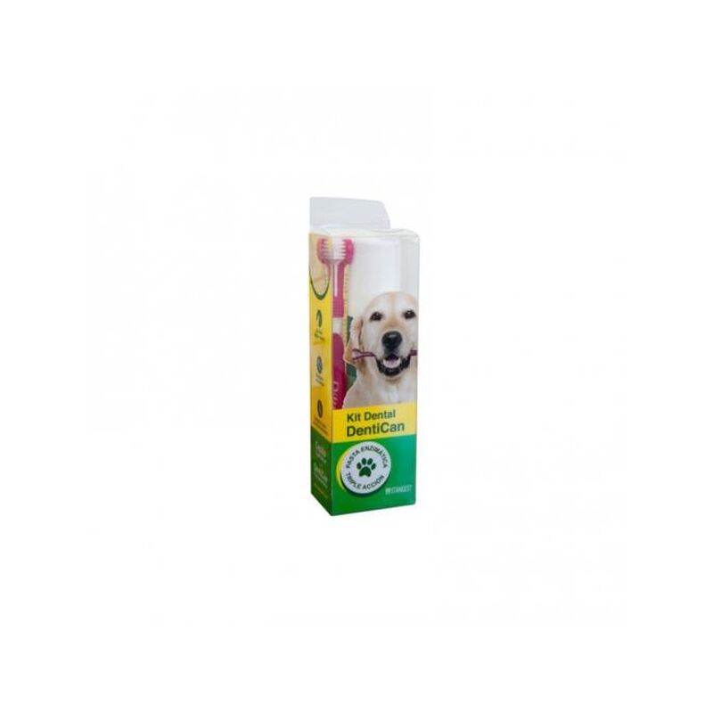 

Stangest Kit Dental Cepillo + Pasta de Dientes para Perros Limpieza e Higiene Bucal Triple Acción Elimina Mal Aliento