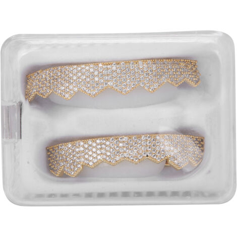 Dentier Hip Hop Homme Femme, Grills Dentaires Punk Iced Out, Décoration Dentaire