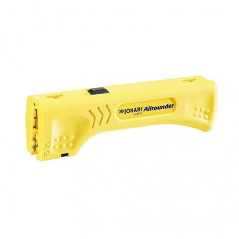 Dénudeur de Câble Jokari AllRounder Pince A Dénuder Outil à Main 4 à 15mm Diamètre Acier Câble Coaxial Rond Plat CAT5 CAT6 CAT7