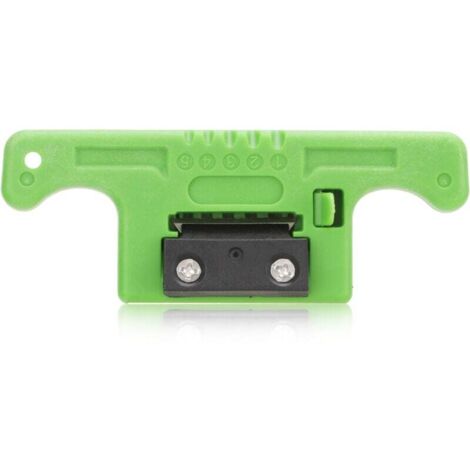Dénudeur de Câbles à 5 Canaux Longitudinal Lame Acier Coque PVC Couvercle Ouvert Portable