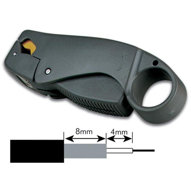 Denudeur de cables coaxiaux - 3 lames (RG58 - RG59) VTCOAX3 RI2608