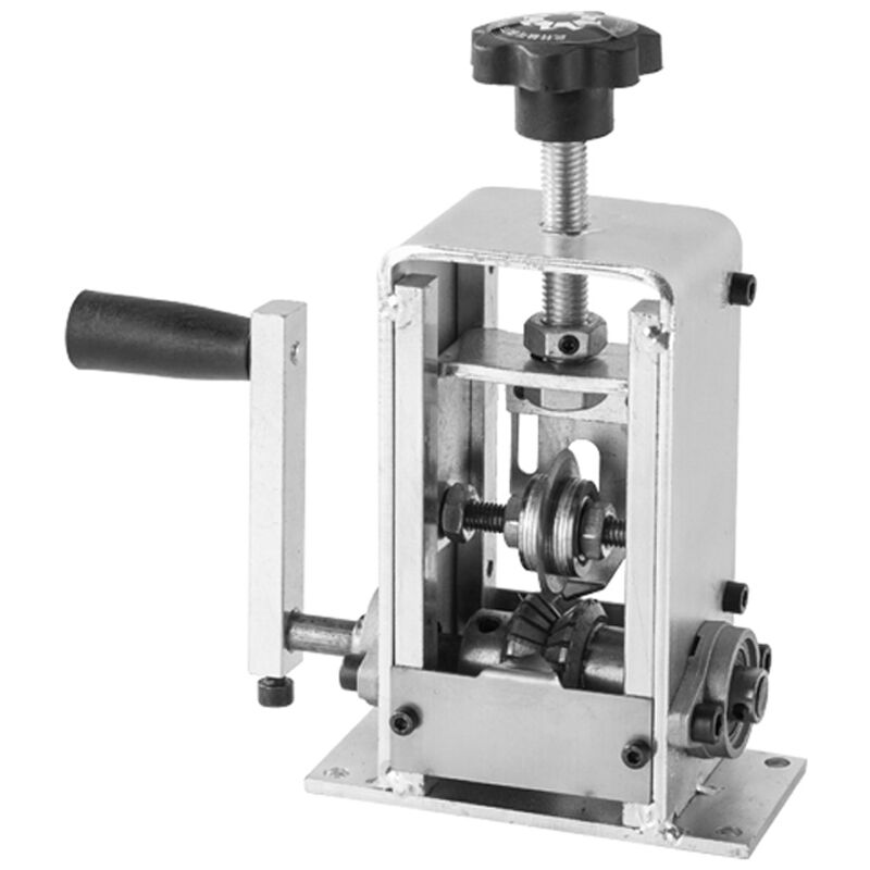 Lifcausal - Dénudeur de fils domestique portable Outil de dénudage de fils manuel Machine à éplucher les câbles de 1 à 25 mm avec support à manivelle