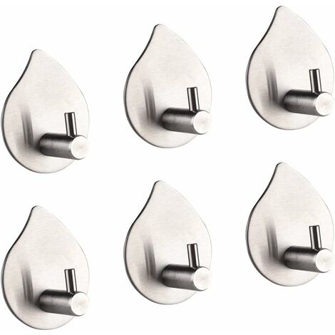 DENUOTOP 30 sets, Double Sided Adhesive Wall Hooks, Double Sided