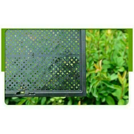 Fdit durable hydroponie semis Plateau plaque Sprout Plastique Pots de chambre denfant Panier pour Beans Peas Mung en Bureau à domicile 