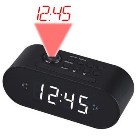 Denver CRP-717 Orologio digitale nero