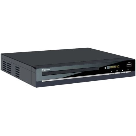 Denver DVH-7787, Zweikanal-DVD-Player, USB, Einzelformat, Schwarz