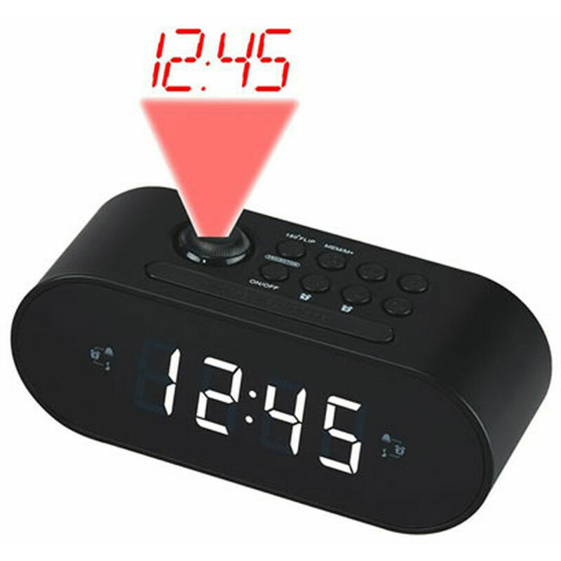 

Radio-Reloj CRP-717 1' LED Negro - Denver Electronics