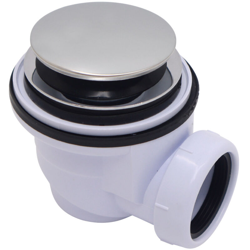Sjqka - Deodorante fermacapelli in plastica per bagno, tubo di scarico per piatto doccia a scomparsa, nuovo 712060