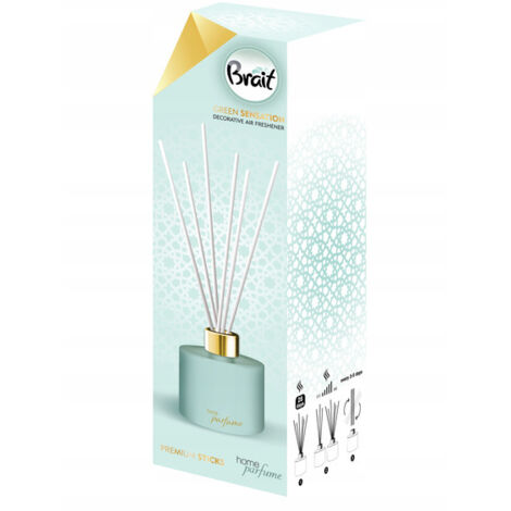 Deodorante per ambienti BRAIT Premium Sticks Green Sensation