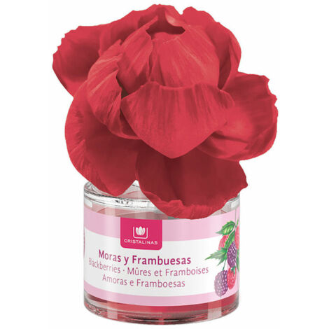Deodorante per Ambienti Cristalinas Flor Perfumada Lampone Mora Fiore 40 ml