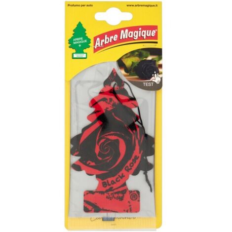 Deodorante per auto Lubex Arbre magique black rose