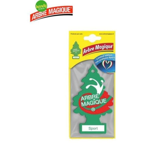 Deodorante per auto Lubex Arbre magique tricolore sport