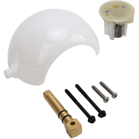 Depisuta Kit de Boule de Chasse d'eau pour Camping-Car, 385318162, Boule de Chasse d'eau et Cartouche d'arbre pour Toilettes Marine à Chasse d'eau au Pied, pour Camping-Car,.