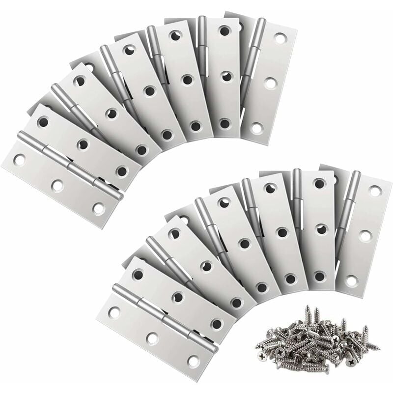 Dépliant pliant de porte d'armoire à petite charnière en acier inoxydable 24 pièces 3 pouces [6637mm]