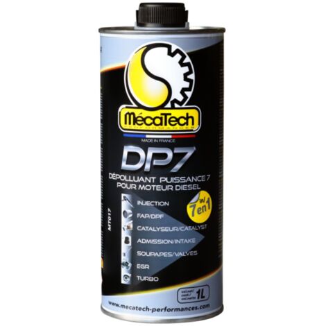 Dépolluant moteur diesel 7 en 1 DP7 1L MECATECH